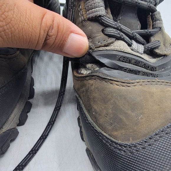 Keen Ridge Flex Mens Size 11 Brown Mid Height Waterproof Hiking Boots 1024911 - Picture 11 of 16